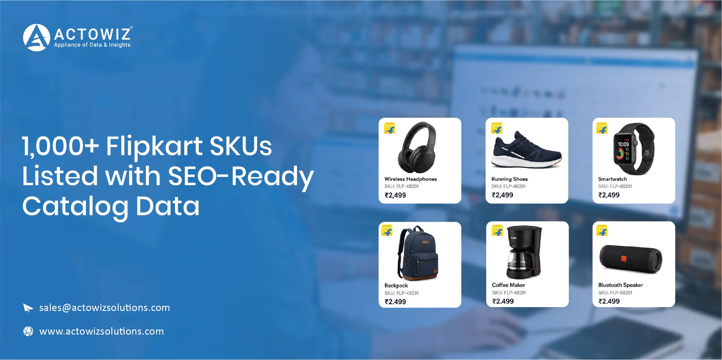 1,000+ Flipkart SKUs Listed with SEO-Ready Catalog Data